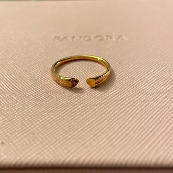 Pandora heart ring size 9. Holiday ready - Picture 2 of 6